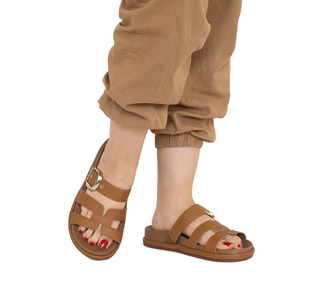 6507.105 Vizzano Sandalia Pelica/pele strech Camel