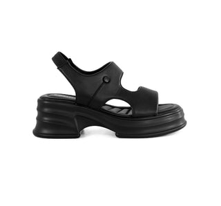 115-1 Garrapata Sandalia Sintético Negro