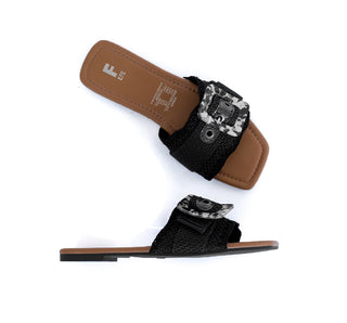 156901 Efe Sandalia Sintético Negro