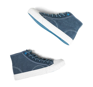 25139 Seven7 Tenis Textil Azul
