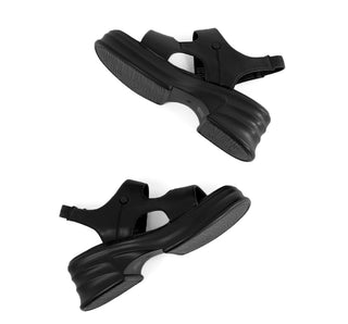 115-1 Garrapata Sandalia Sintético Negro