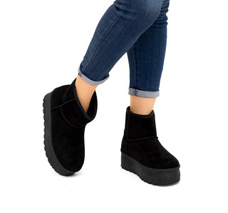 753017 Berlin Botin Textil Black