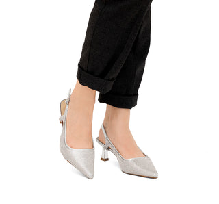 911916 Berlin Zapatilla media Sintético Plata