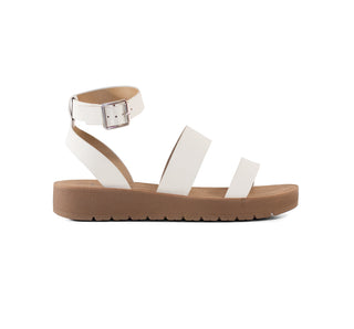 769004 Berlin Sandalia Sintético Blanco
