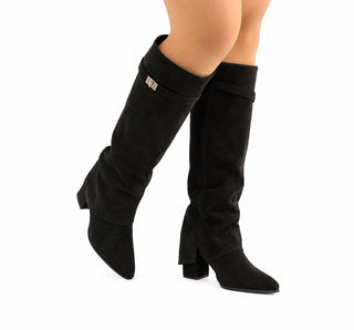 784001 Garrapata Bota Sintético Negro