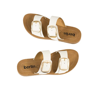 801307 Berlin Sandalia Sintético Blanco