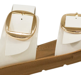 801307 Berlin Sandalia Sintético Blanco