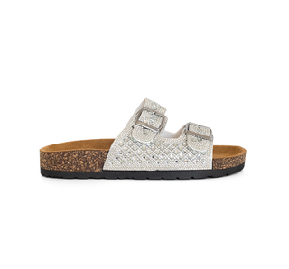 311008 Garrapata Sandalia Sintético Plata