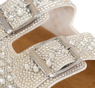 311008 Garrapata Sandalia Sintético Plata