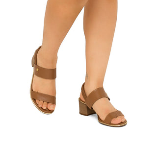 8379.221 Beira rio Sandalia Napa lezard strech Camel