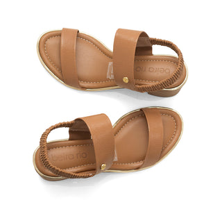 8379.221 Beira rio Sandalia Napa lezard strech Camel