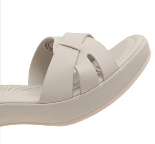 614005 Garrapata Sandalia Sintético Blanco