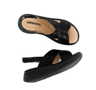 2517030 Garrapata Sandalia Sintético Negro
