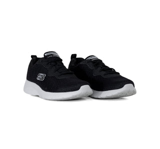 894046 Skechers Tenis Textil Negro gris