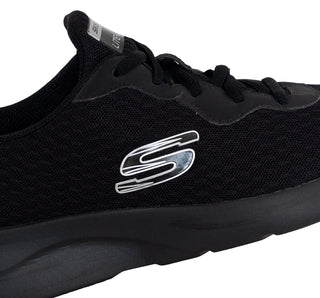 894046 Skechers Tenis Textil Negro