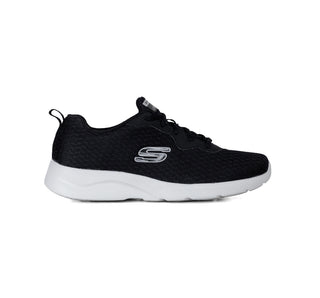 894046 Skechers Tenis Textil Negro gris