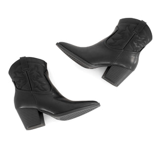 2411066 Garrapata Botin Sintético Negro