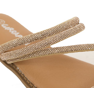 111009 Garrapata Sandalia Sintético Oro