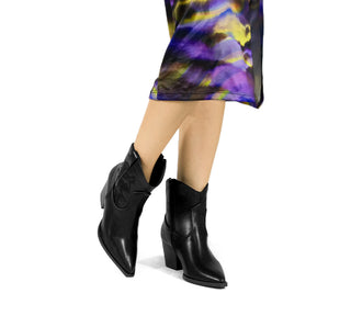 2411066 Garrapata Botin Sintético Negro