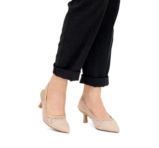 FDM33-H3 Garrapata Zapatilla baja Sintético Nude