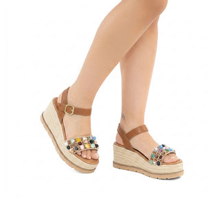 912001 Garrapata Sandalia Sintético Camel