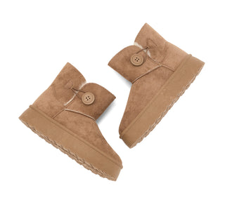 913027 Berlin Bota Sintético Beige
