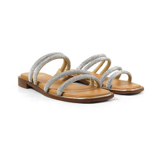 916005 Gillio Sandalia Cristal Plata