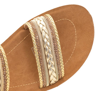 923433 Berlin Sandalia Sintético Oro