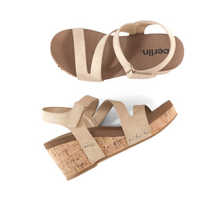 924223 Berlin Sandalia Sintético Beige