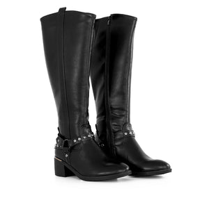 670001 Ozono Bota Sintético Negro