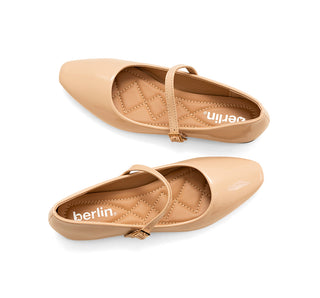 934609 Berlin Flats Charol Beige