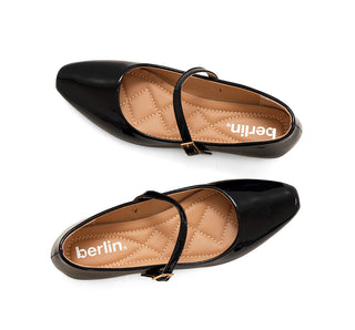 934609 Berlin Flats Charol Black