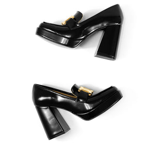 29207 Lady paulina Buti Alto brillo Negro