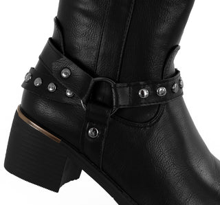 670001 Ozono Bota Sintético Negro