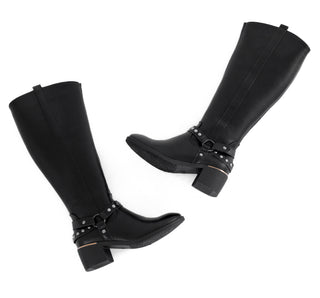 670001 Ozono Bota Sintético Negro