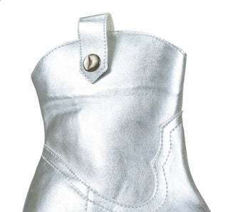 FC-3102 Sarah studio Bota Napa metalica plata/piedra plata Plata