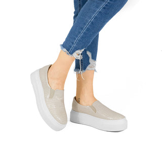 125403 Flexi Tenis Sintético Beige