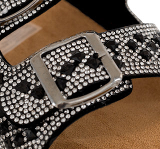 311008 Garrapata Sandalia Sintético Negro