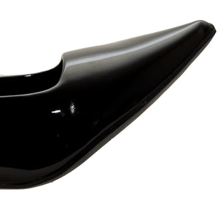 763001 Garrapata Zapatilla media Charol Negro