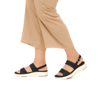 FDM136-1 Garrapata Sandalia Sintético Black