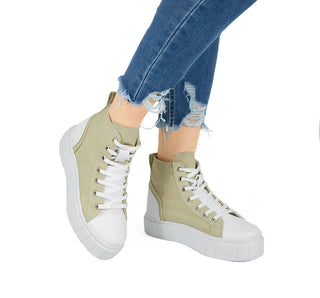 2009003 Dva Tenis Lona Beige