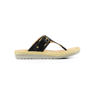 100221 Flexi Sandalia Piel Negro