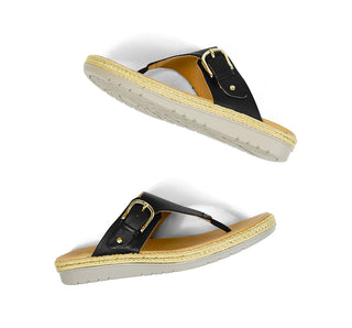 100221 Flexi Sandalia Piel Negro