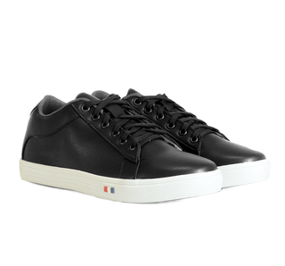1011 Escarpa Tenis Textil Negro