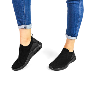 105201 Flexi Tenis Textil Negro