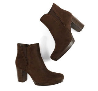 105809 Flexi Botin Sintetico Cafe