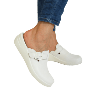 108605 Flexi Cerrado Piel Blanco