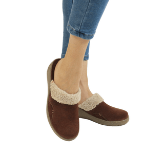 108608 Flexi Pantufla Piel Cafe