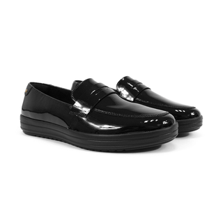 109403 Flexi Mocasin Charol Negro