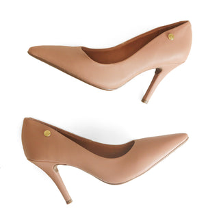 1184.1101 Vizzano Zapatilla alta Napa tresse roma neo Beige
